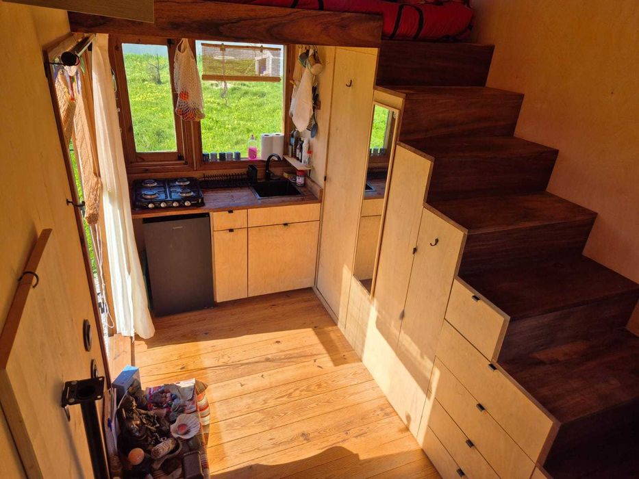 Tiny house on wheels, Casa Móvel, Madeira, Totalmente Equipada, Eco-friendly, Off-grid Living