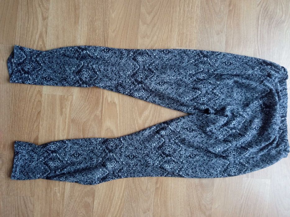 Damskie spodnie dresy getry legginsy Pepco M 38 szare