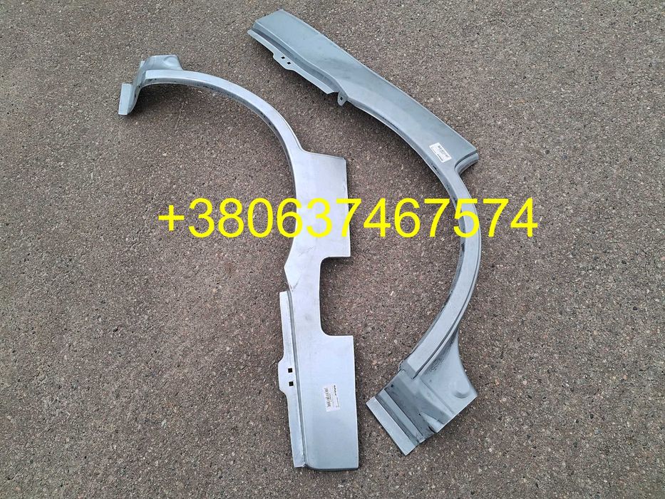 Пороги арки заднего крыла Mitsubishi Outlander Митсубиси Аутлендер 1-2