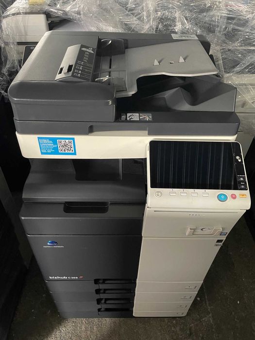 DRUK SKAN KSERO Konica-Minolta Bizhub C368 gotowa do pracy z Gwar.