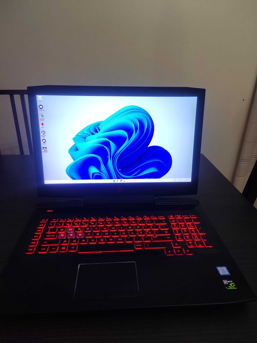 Notebook Hp omen i7 - 16gb - GTX 1050ti - m.2 254gb