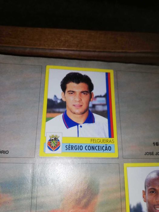 Cadernetas de futebol incompletas (anos 1995 e 1996)