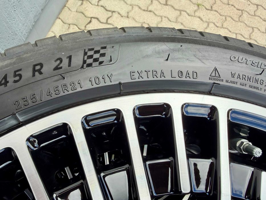 Alufelgi Mercedes EQC N293 Oryginalne 21" Letnie BiColor Jak NOWE!