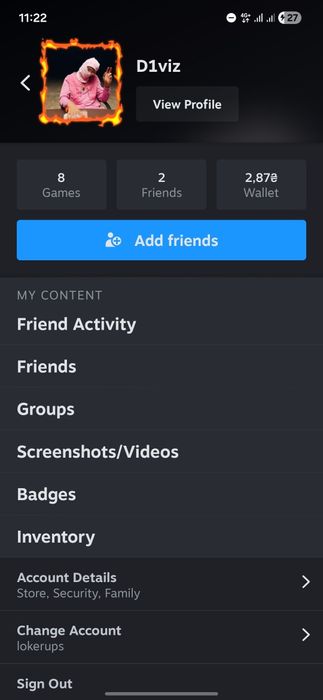 аккаунт стим кс 2 с праймом