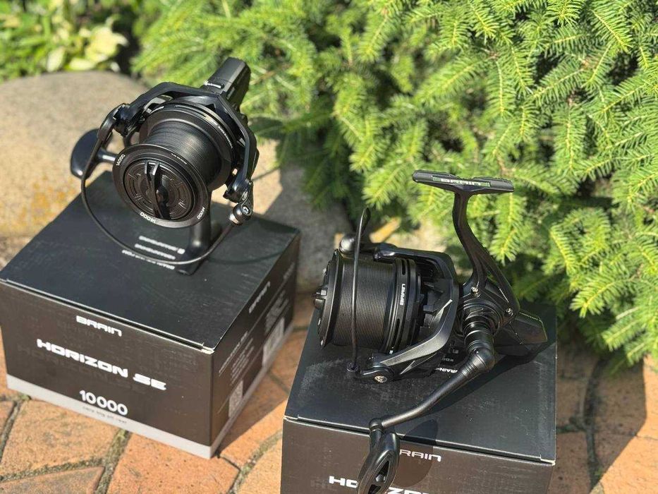 Карповая катушка Brain Horizon SE 14000 11+1BB 4.4:1 +  шпуля 10000