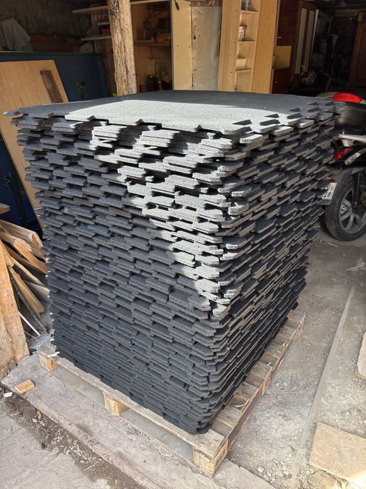 Mata na siłownię puzzle gumowe