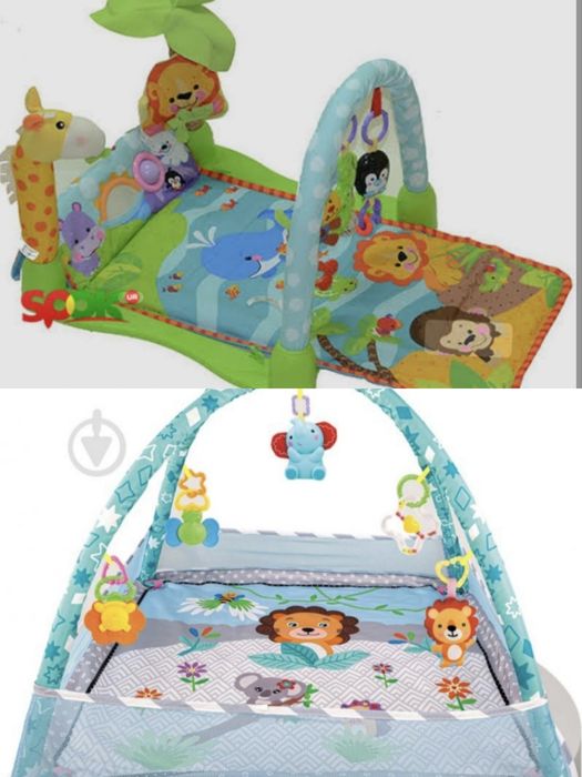 Килимок ігровий  розвиваючий Fisher price