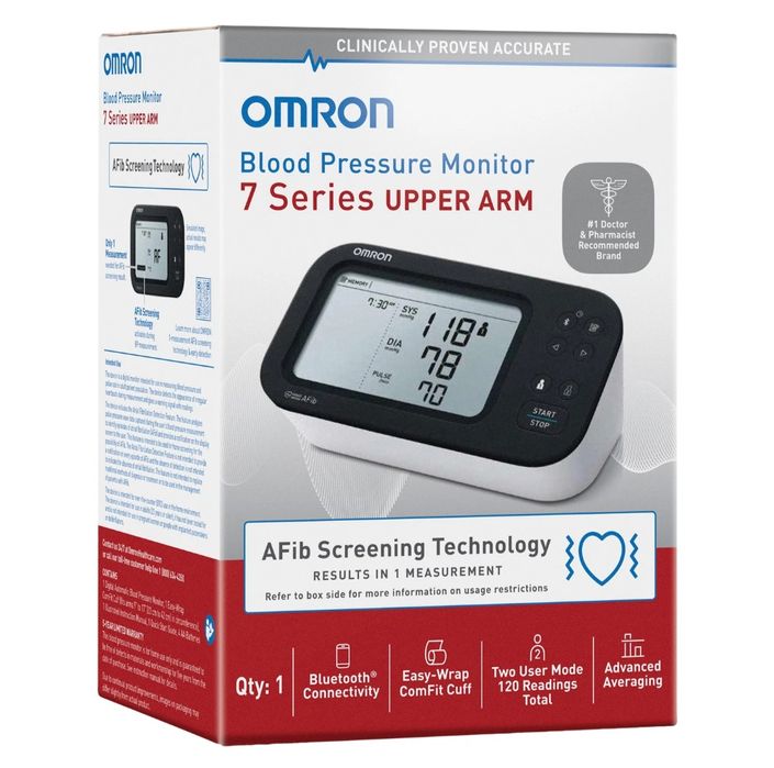 АКЦІЯ! Тонометри OMRON BP7360 з функцією AFib