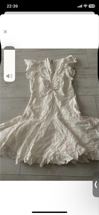 Плаття sandro біле