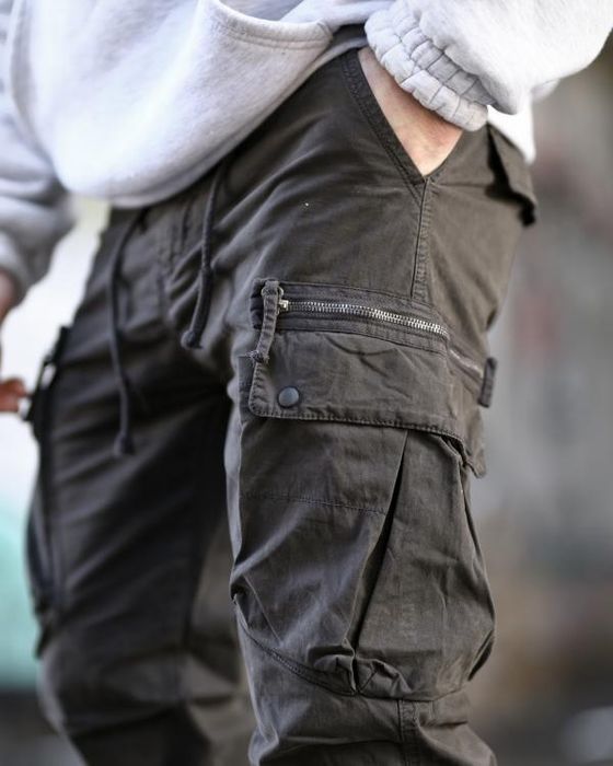 Міські штани карго джогери prion сірі