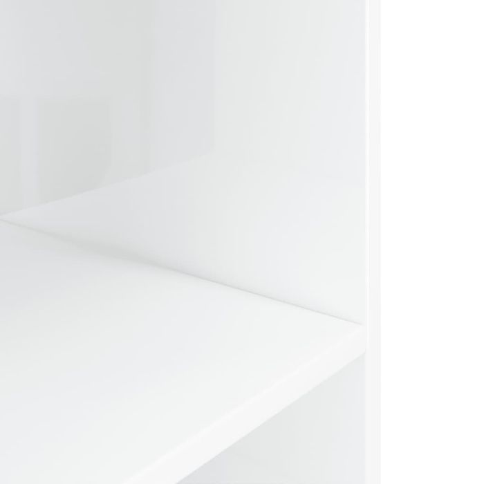 Stylowa szafka pod akwarium 100x40x60 cm, biała na wysoki połysk