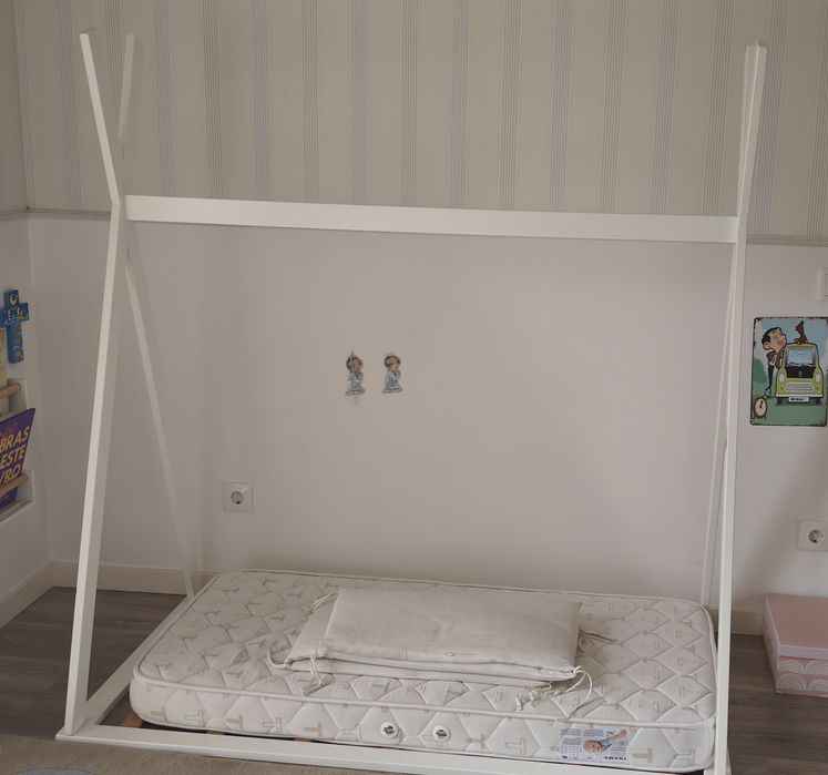 Cama Montessori branca
