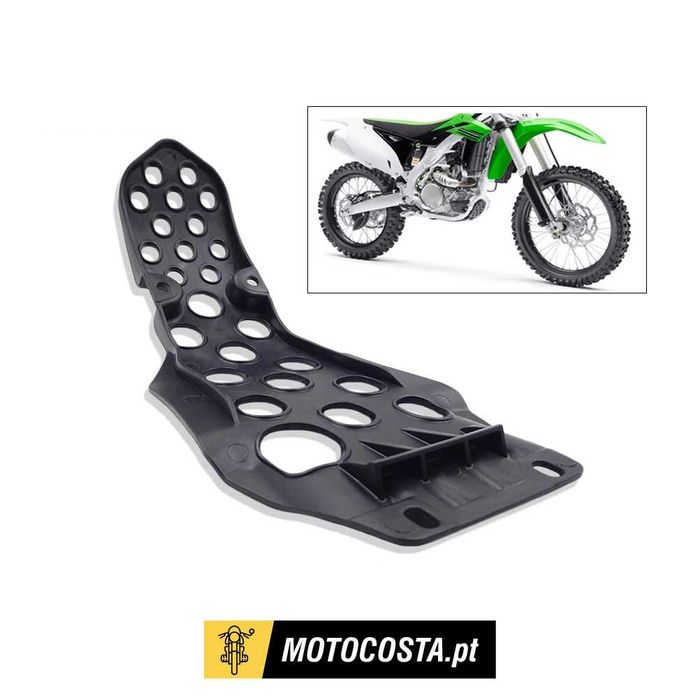 Proteção de Motor Kawasaki KX250F de 2009 a 2020 - Placa de Proteção