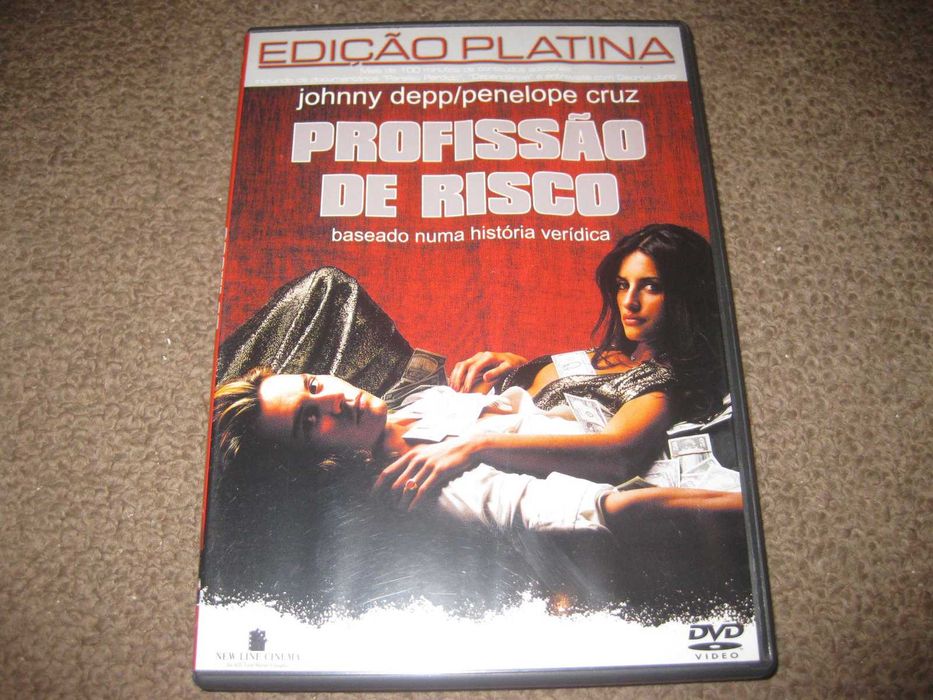 DVD "Profissão de Risco" com Johnny Depp64564347944834120