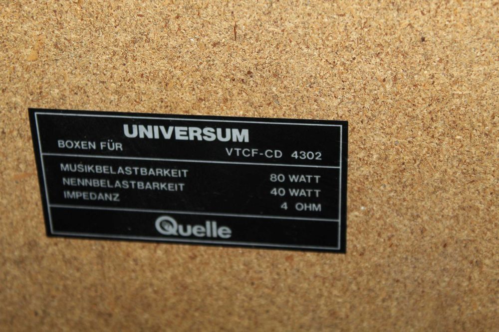 UNIVERSUM Kolumny głośniki 2 way bass reflex Wysyłka