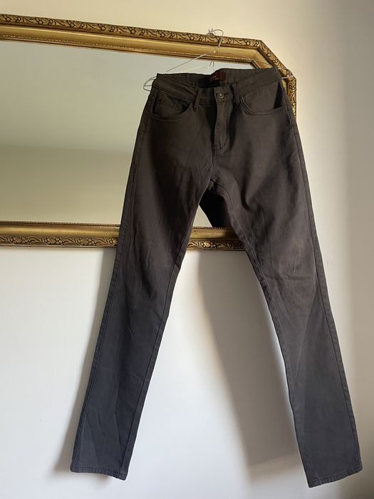 Zara Spodnie Rurki Skinny
