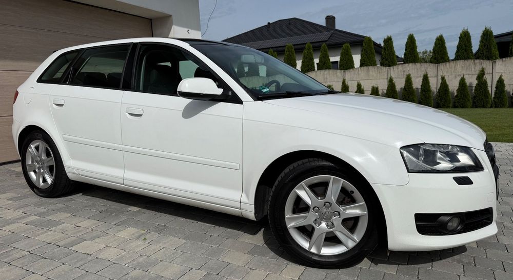 Audi A3 Sportback Audi A3*2.0TDI*skóry*szklany dach*bezwypadek*led*zadbana*org km