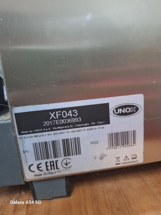 Forno unox Dominica XF043