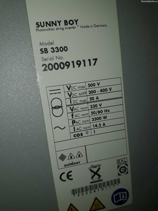 7 Paineis + Inversor