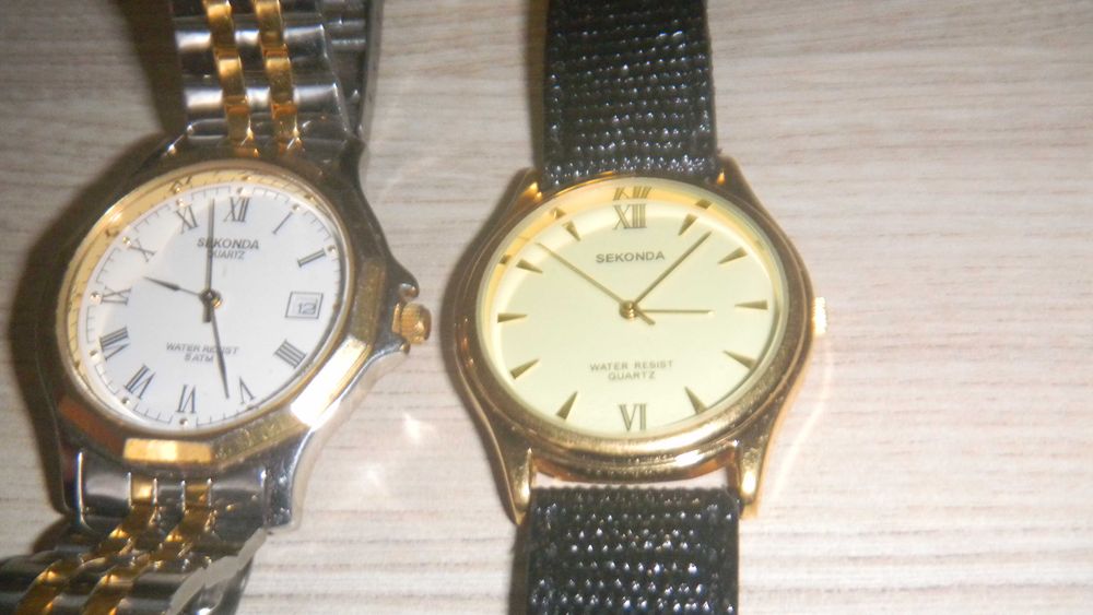 часы ЛУЧ и SECONDA кварц