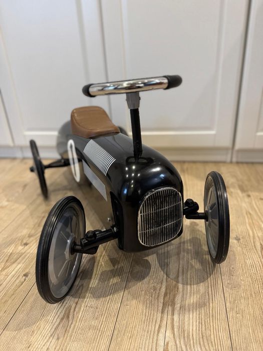 Metalowy Jeździk Retro-Auto dla dzieci