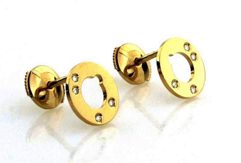 Brincos Assinados DinhVan; Representante -David Rosas- Alta Joalharia