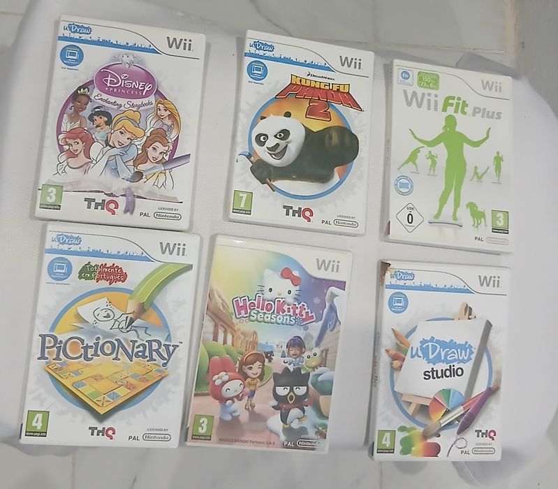 Jogos Nitendo Wii valor cada