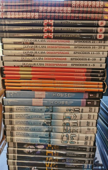 Coleção 150 DVD filmes e séries