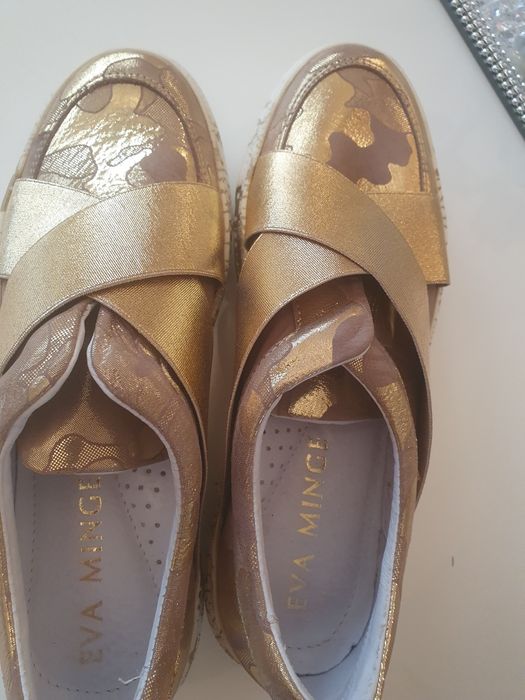 Skórzane buty Ewa Minge