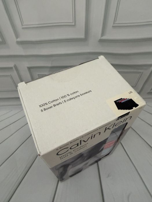 Чоловічі труси боксери Calvin Klein чорні подовжені набір
