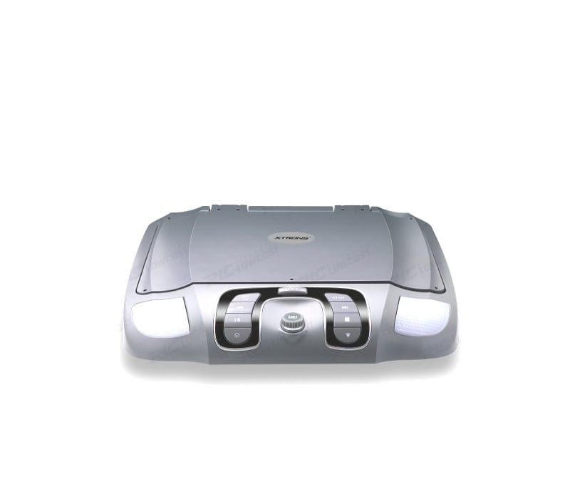 ECRÃ DE TETO CINZENTO 15,6" COM DVD COLUNAS LUZ E JOGOS 32BITS
