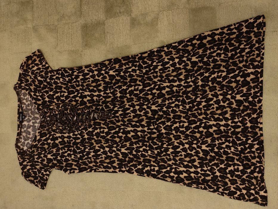 Leopard print dress size M by Blanco