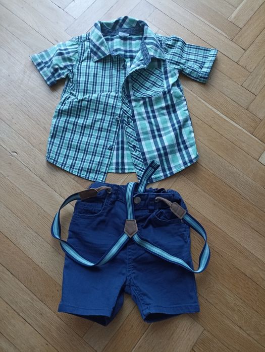Spodenki hm i koszula r. 86
