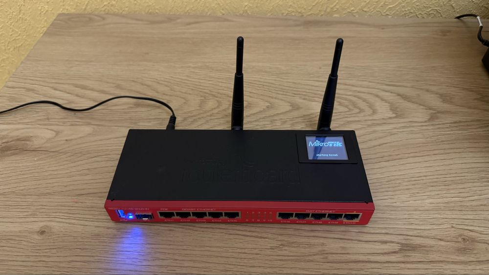 Маршрутизатор MikroTik RB2011UiAS-2HnD-IN