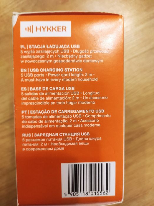 Stacja ładująca USB Hykker