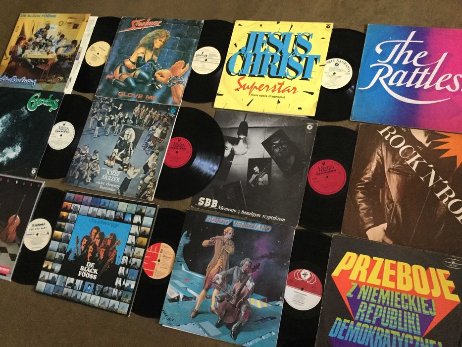 SBB, Skrzek, Steelover i inne - Zestaw 12LP Winyle ROCK Super Cena