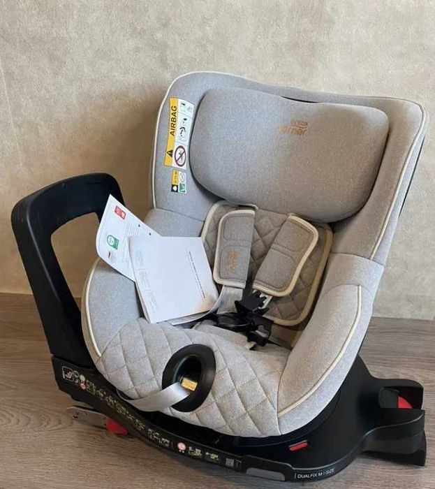 Авто-Кресло Britax Romer Dualfix M i-size Nordic Grey от 0 до 4х лет