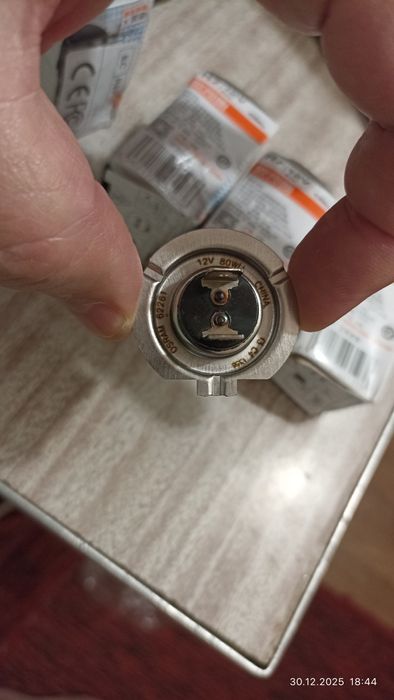 Галогенки автомобільні H7 12v, лампи галогенові для авто