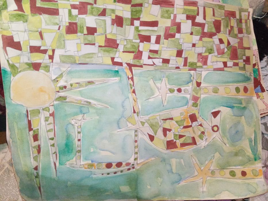 3 drawings by Fernando Jorge, signed: two large and one small