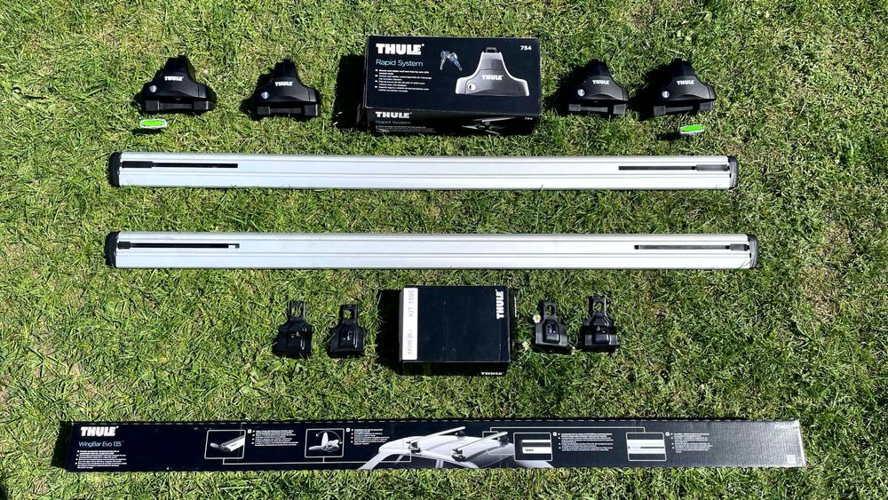 THULE WingBar Evo 130cm 711400 + mocowania Rapid System 754 + KIT 1595