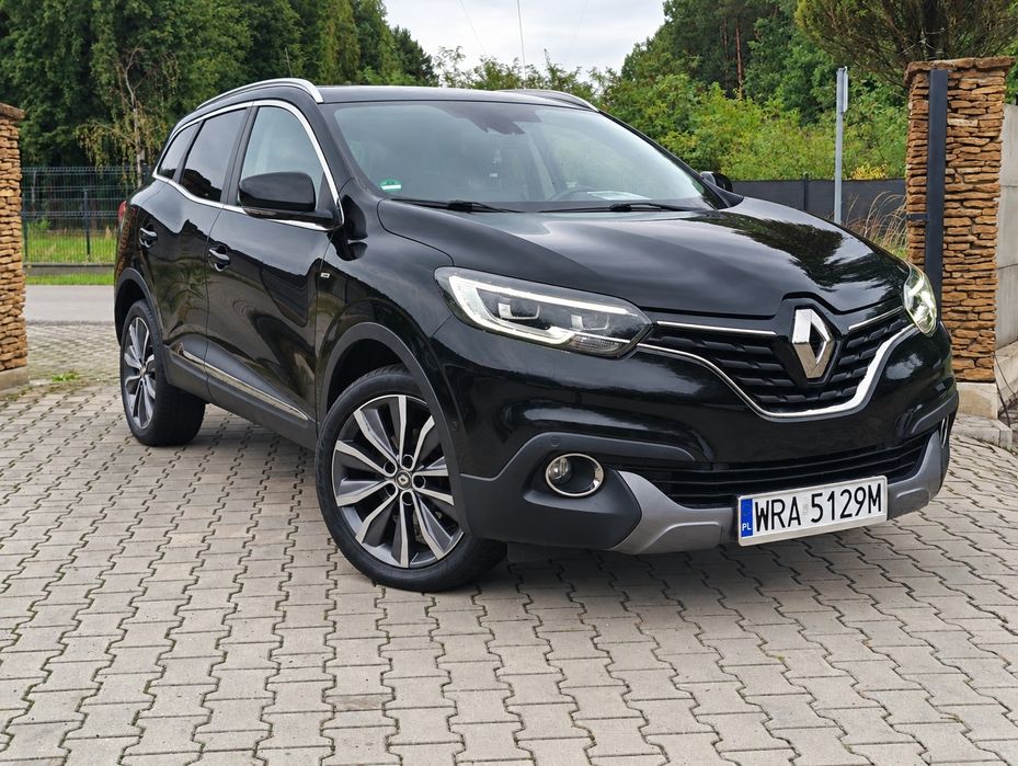 Renault Kadjar 1.6 Benzyna 2018 – BOSE | Kamera | Nawigacja | Półskóra | Zarejestrowany w PL