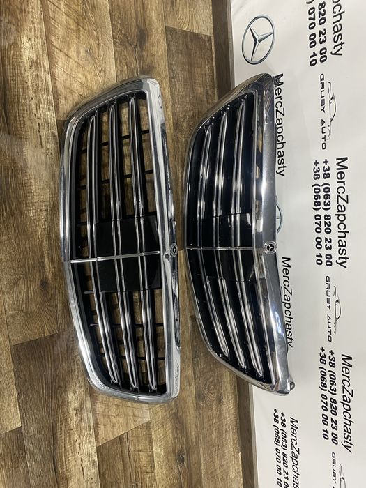 Mercedes S клас w 222 рестайлінг оригінал решітка радіатора