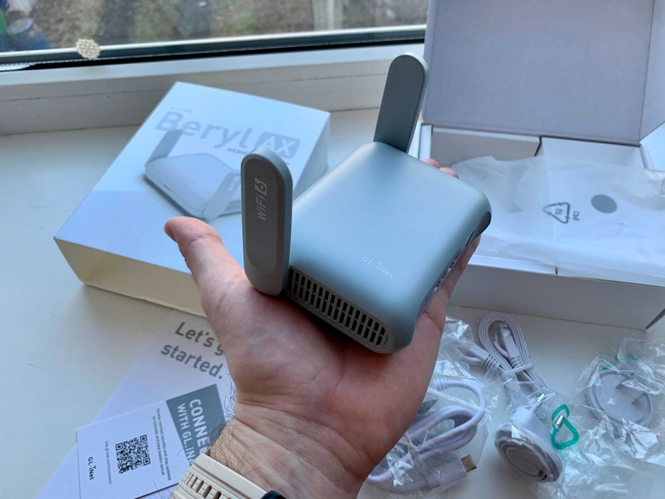 Wi-Fi 6 роутер GL.iNet Beryl AX GL-MT3000 2,5Gbit OpenWRT VPN USB 3.0