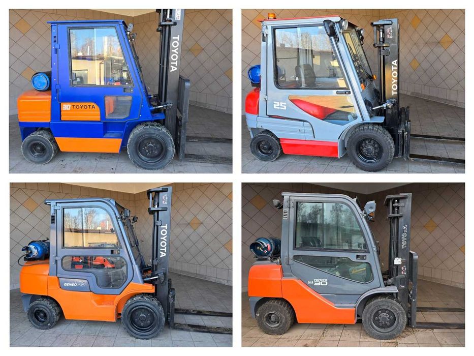 FORKLIFTEC , Wózek widłowy Toyota, Wózki widłowe Toyota ,  Linde