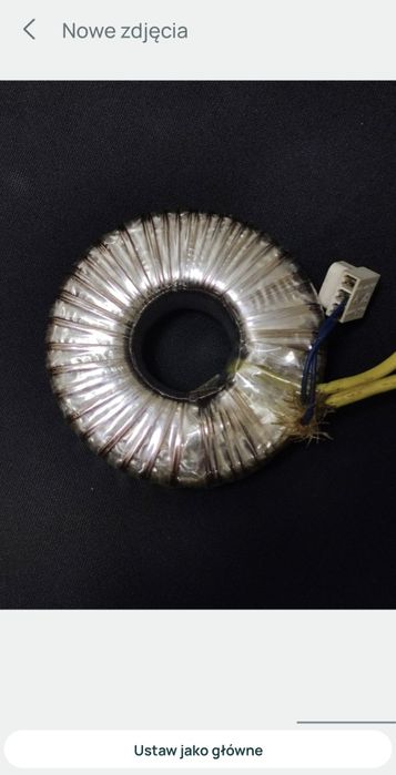 Transformator toroidalny 300va 12v duży