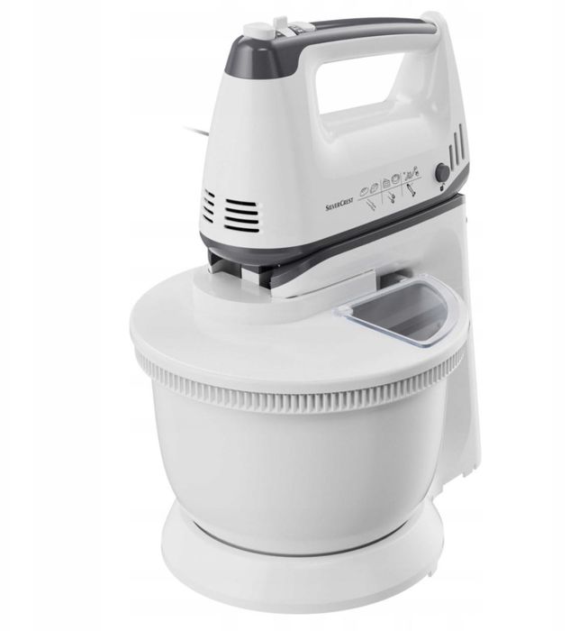 Mikser Ręczny Silvercrest Mixer 300W Biały NOWY