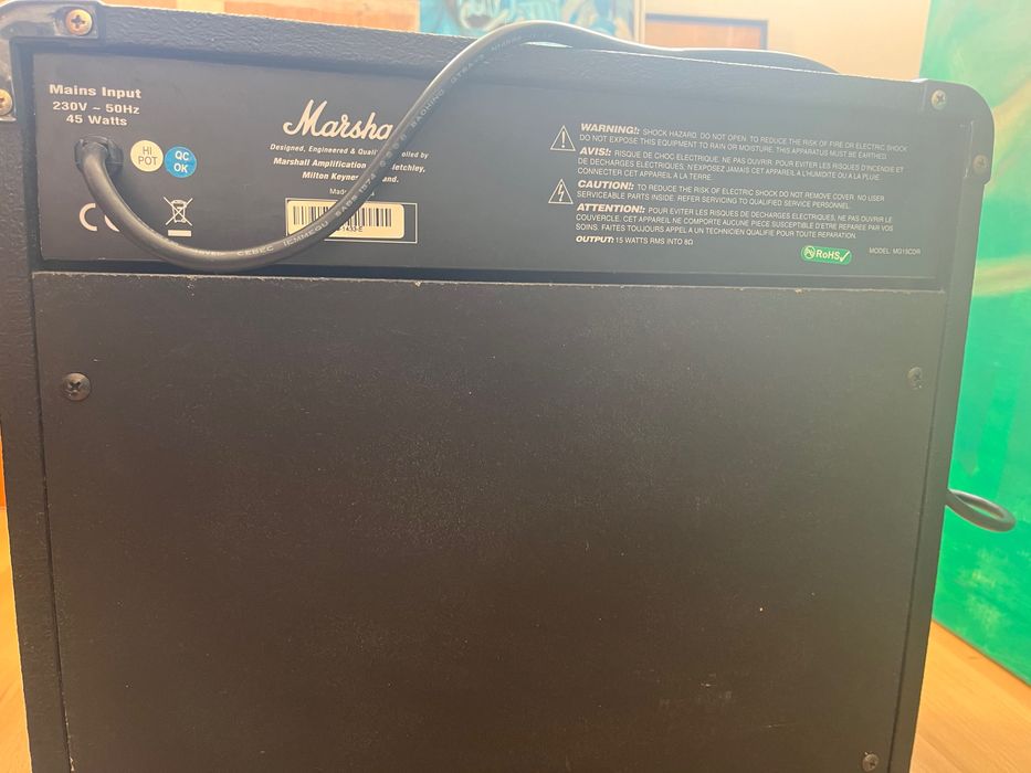 Marshall mg 15cdr ze sprężynowym reverbem