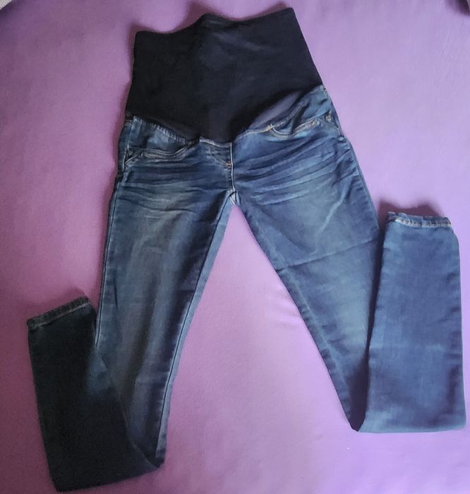 Jeansy ciążowe nowe S Gina Mama