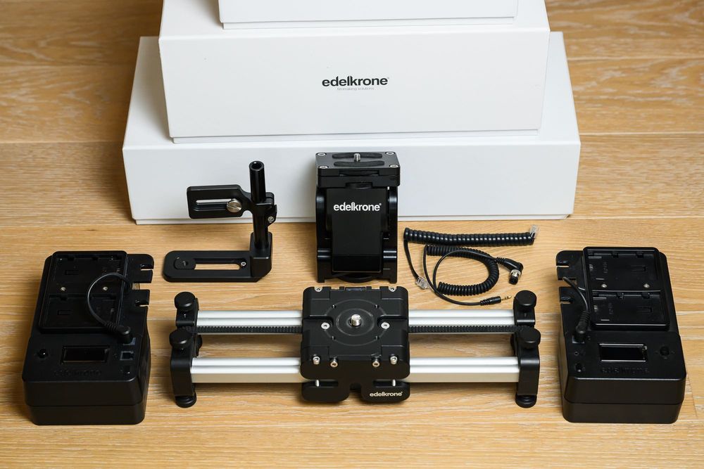 Slider EDELKRONE Plus Small + Module TARGET + Module ACTION