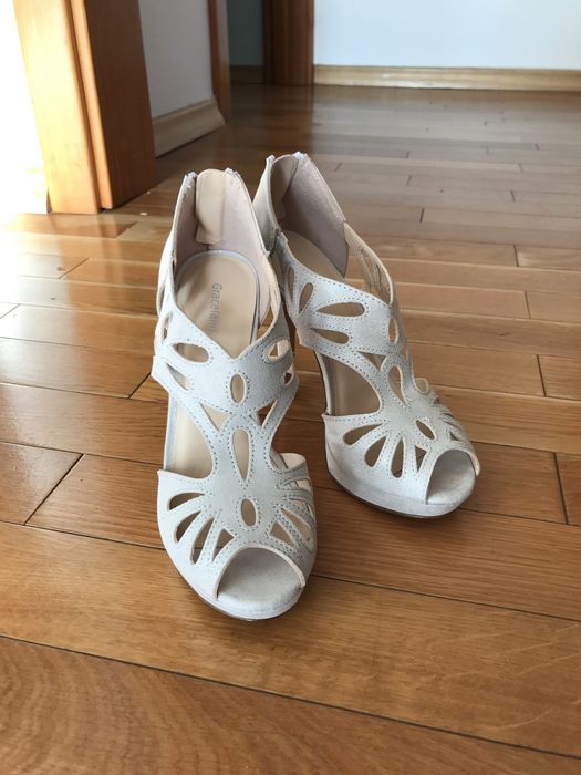 Buty szpilki sandały Graceland damskie ślub wesele chrzciny NOWE
